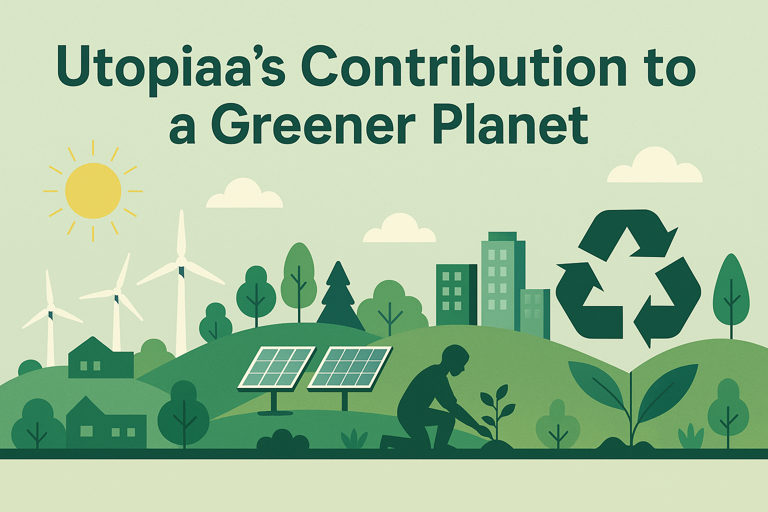 Sequestering Carbon, Sustaining the Future: Utopiaa’s Contribution to a Greener Planet