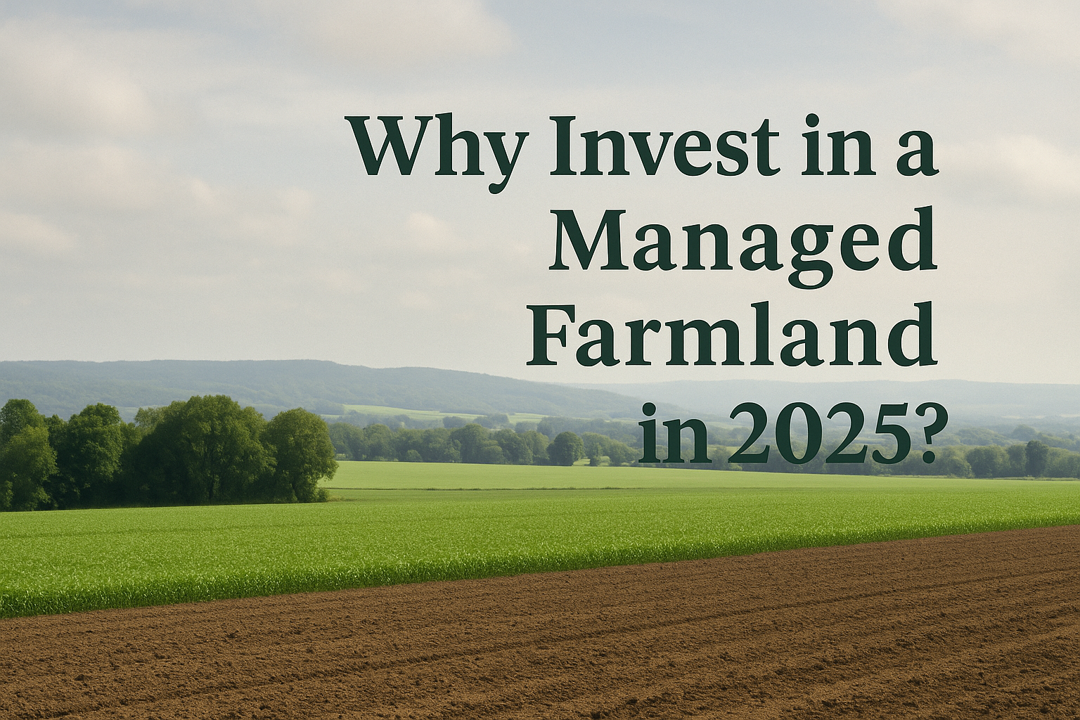 Why Invest in a Managed Farmland in 2025?